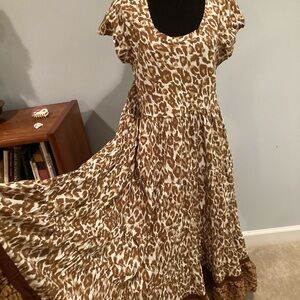 Soft Surroundings  - Long flowy  dress - soft and comfortable